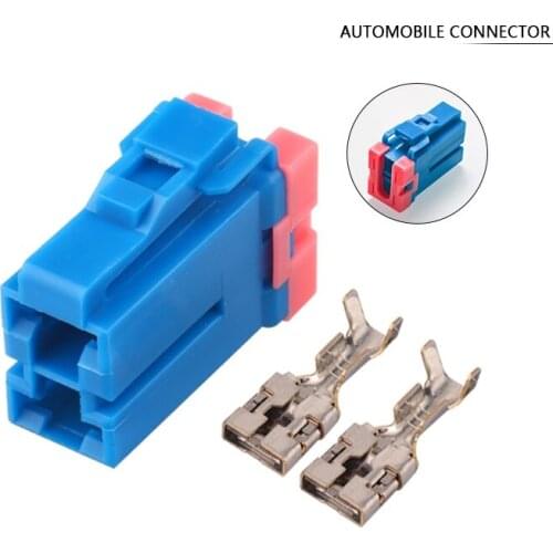 Free shipping 5 sets 2pin auto waterproof wiring electrical cable harness connector 7123-4129-90