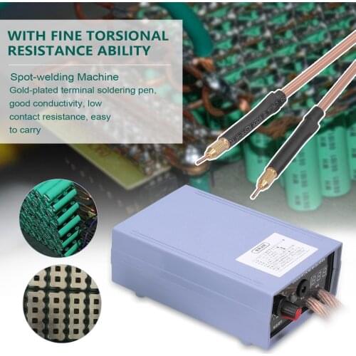 Household Portable 18650 Battery Spot-welding Machine High Power Rechargeable Welding Device for 0.1-0.25mm Nickel Sheet