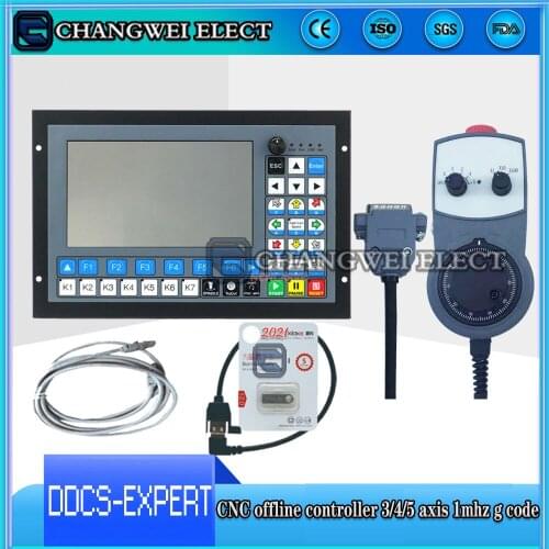 DDCSV3.1 upgrade CNC offline controller DDCS-EXPERT / M350 3/4/5 axis 1MHz ATC + 5-axis handwheel MPG automatic switch tool