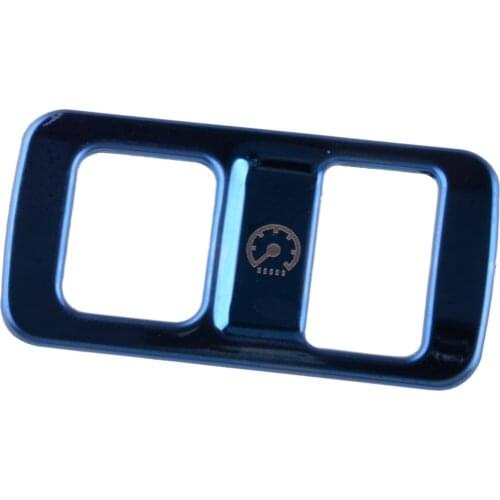 Function Control Button Trip Reset Switch Light Adjustment Trim fit for Honda Accord 10th 2018 2019 2020 Stainless Steel