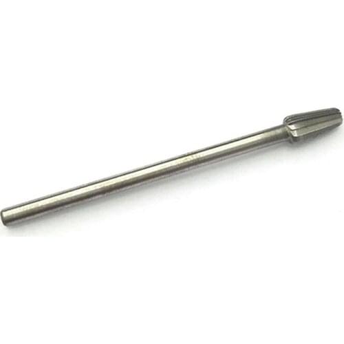 HSS Pear Shaped Cutter Conically-shaped for Grinding Hard Earmold and DIY IEM Shells Housing