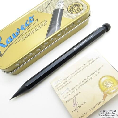 Kaweco 10000182 Special 0.7mm Versatil Pen Aluminum Black | İsme Special Pen