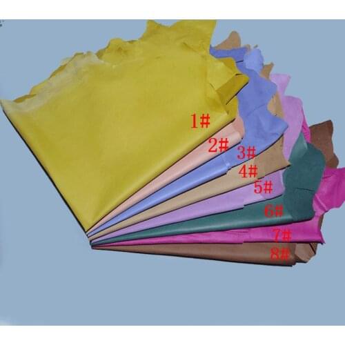 Genuine Pig grain skin leather material sale by whole piece