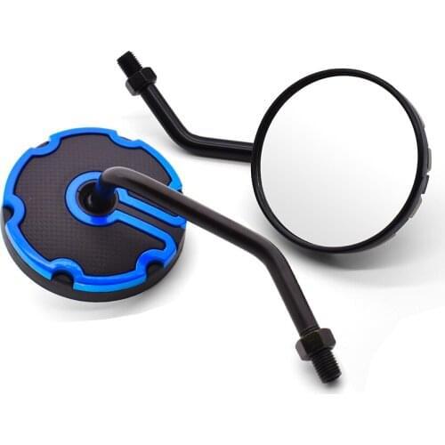 For Suzuki GSF600 Bandit GS1000 GS500 GSX1100F Katana Motorcycle Mirror Side Mirrors Rear View Mirror Universal 8/10mm