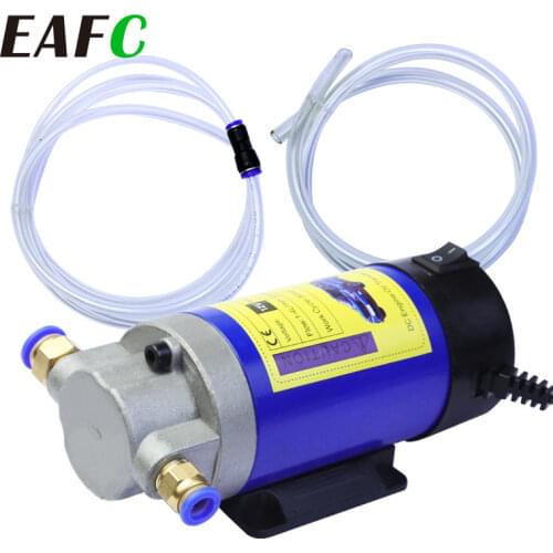 12V Electric Scavenge Suction Transfer Change Pump Oil Transfer Pump 1-4L/min Motor Oil Diesel Extractor Pump For Car