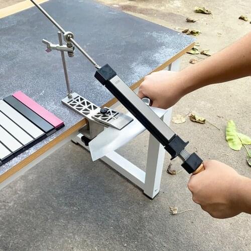 Knife Sharper Sharpening Professional Stone System Whetstone Fixed Angle Sharpener Kitchen Blade Apex Edge Sharpening Stone