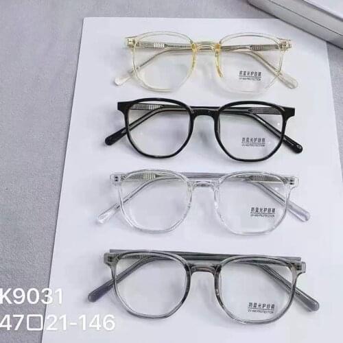 BCLEAR New Arrival Men Women Acetate Optical Frames 47-21-146 Unisex Retro Fashion Eyeglasses TR90 Frame Clear UV Computer Lens