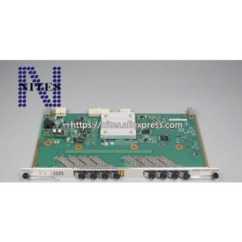 Original Hua wei 8 Ports GPBD GPON Board with 8pcs class C++ SFP modules for MA5680T / MA5683T / MA5608T OLT