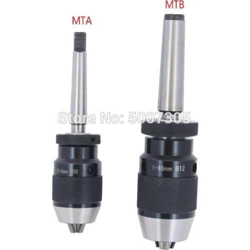 1SET MORSE #2 MT2 B10 B12 B16 B18 B22 chuck collet chuck Self Tighten Keyless Drill Chuck for drilling machine Taper Drill Chuck