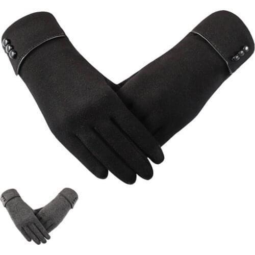 Women Touch Screen Winter Gloves Autumn Warm Gloves Wrist Mittens Driving Ski Windproof Glove winter gloves women