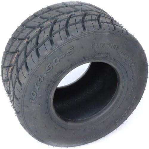 Field Competitive Go Karting Front Tire Tyre 10X4.50-5 Inch Rain Tires Vacuum Tire Drift Go Kart Accessories
