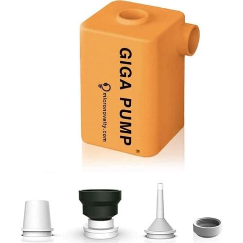 GIGA Pump Portable Mini Electric Inflator USB Charging Multifunctional Outdoor Camping Air Pump for Swimming Pool Air Mattress