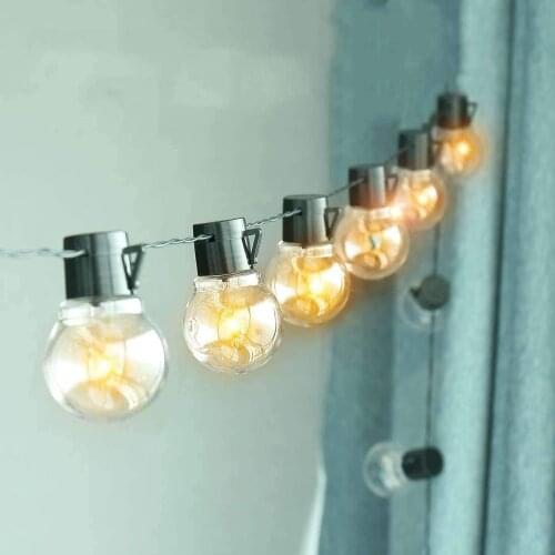 Battery Powered LED String Lights 10/20 LED Ball Fairy Lamp led Globe Christmas lamp for Home Patio Garden Wedding Party