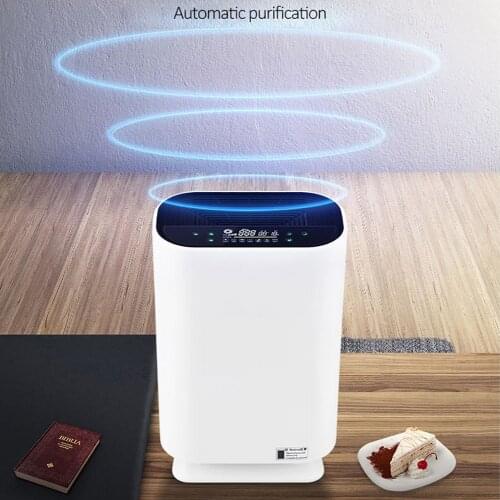 Smart Air Purifier HEPA Filters Remove Formaldehyde Negative Ion Compact Desktop Purifiers Filtration Germicidal Filter