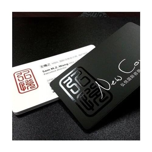 Custom spot UV business cards 300gsm coated paper 2 Sided printing one side Spot UV Business card Printing visit card