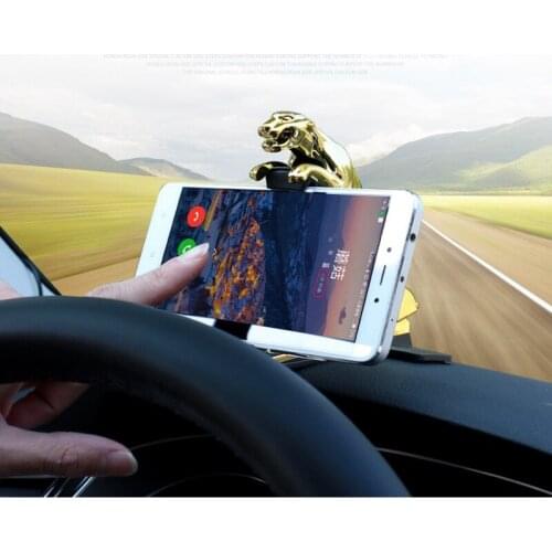 1Pcs Car universal car mobile phone bracket instrument panel snap-on navigation frame ornaments auto parts decoration