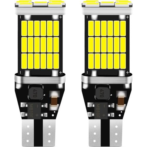 2x T15 921 W16W LED Bulb Car Backup Reverse Lights for Mazda 3 6 Mazda 2 CX-5 CX-9 CX-3 MX-5 Car Styling