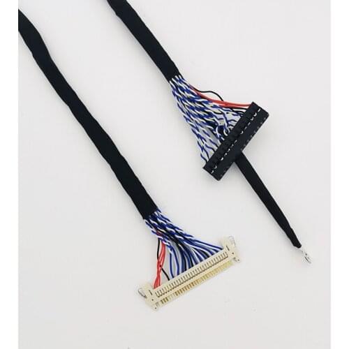 5pcs/lot custom-made FI-X30P Dual 8-Screen Cable 30pin Interface Double 8 LVDS Driver Board Universal Screen Cable