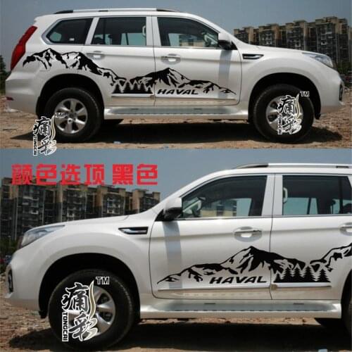 Car stickers FOR Haval H9 body appearance stylish custom off-road decorative decals