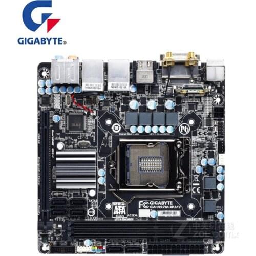 MINI-ITX ITX HTPC For Gigabyte GA-H97N-WIFI H97N-WIFI Motherboard LGA 1150 For Intel H97 Used Desktop Mainboard SATA3