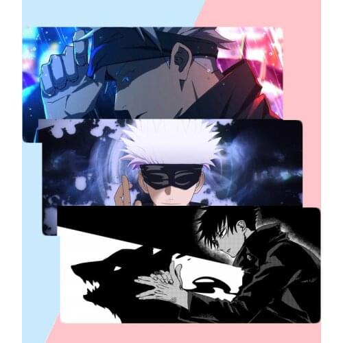 Jujutsu Kaisen Comfort Mouse Mat Gaming Mousepad X XL XXL Non slip Cushion Thickness 2mm LockEdge equal LE