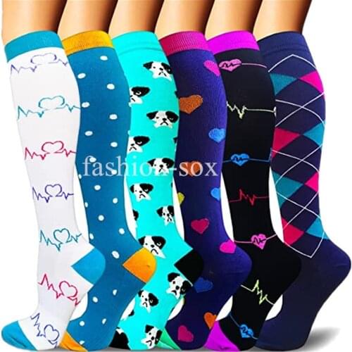 Compression Stockings Blood Circulation Promotion Slimming Compression Socks Anti-Fatigue 30 Mmhg Best Graduated Varicose Veins