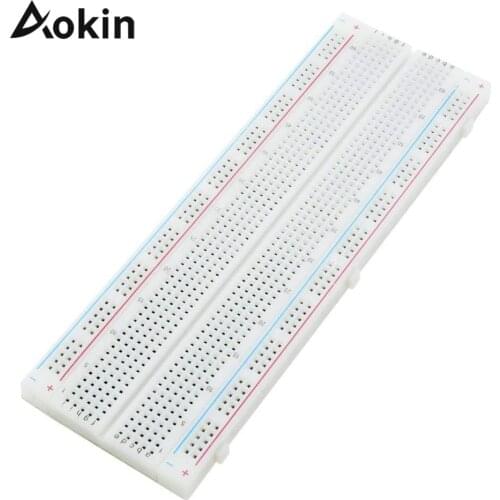 Breadboard 830 Point MB-102 MB102 Breadboard 830Point Solderless PCB Bread Board Test Develop for Arduino Diy kit