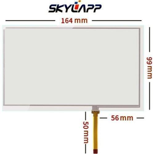 New 7''Inch TouchScreen GPS navigation for Innolux At070tn90 92 93 94 Resistance Handwritten Touch Panel Screen Glass Digitizer
