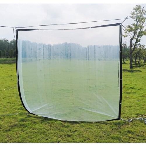 0.1mm Transparent Rain Cover PE Tarpaulin Rainproof Cloth Greenhouse Rain Cover Household Garden Balcony Plant Keep Warm