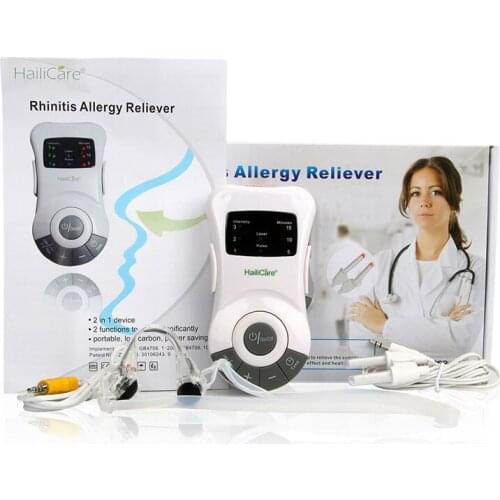 Rhinitis Therapy Allergy Nose clip Low Frequency Sinusitis Cure Reliever Rhinitis Laser Therapy Treatment Sleep Snoring