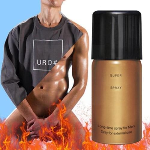 45ml Male Sex Delay Spray Prevent Premature Ejaculation 60 Lasting Spray Minutes Delay Spray Penile Long Enlargement Erecti E7W6