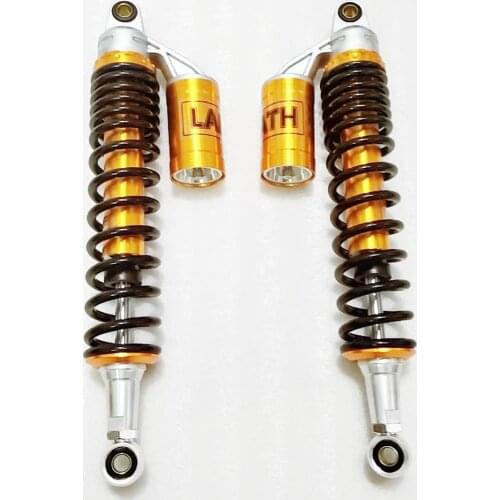 Universal 15 3/4" 400mm Motorcycle Air Shock Absorber Rear Suspension For Honda Yamaha Suzuki Kawasaki KTM Dirt Gokart ATV