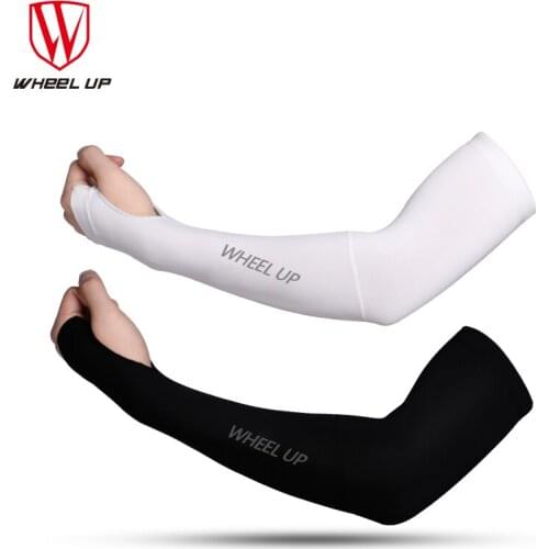 WHEEL UP UV Proof Sunscreen Cycling Sleeves Icecool MTB Bike Arm Protection Armwears Outdoor Riding Sleevelet Bicycle Equipment