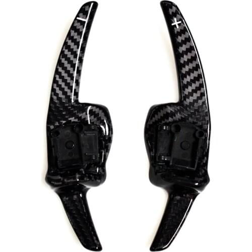 Shift Paddle For Volkswagen Golf5 6 MK6 GTI R Jetta MK5 Passat B6 B7 CC Polo Sharan Tiguan DSG Carbon Fiber Steering Sheel