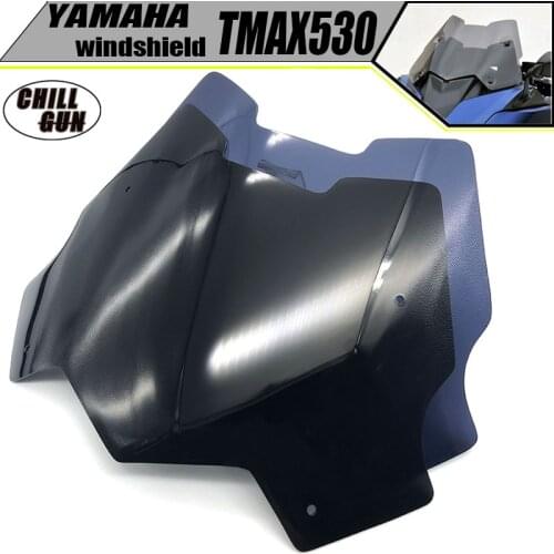 Motorcycle Windshield Wind Deflector Visor Viser WindScreen Fit For YAMAHA TMAX 530 TMAX530 560 T-MAX 2017-2018 T-MAX530 SX DX