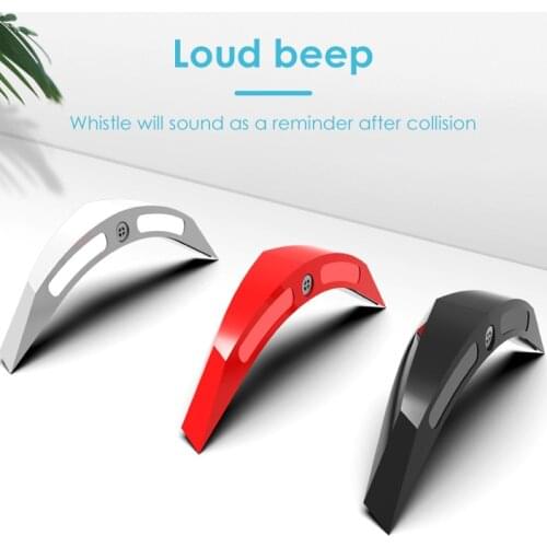 2/4PCS Car Side Door Edge Protector Protective Strip Scrape Guard Bumper Guards Handle Cover 3D Sticker Car Styling Emblem