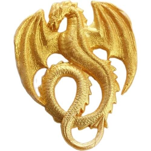 1pc Sugarcraft Dragon Pterosaurs Silicone Mold Fondant Mold Cake Decorating Tools Chocolate Gumpaste Mold For Kitchen H292