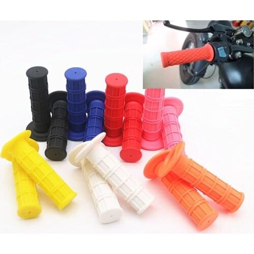 22mm 7/8" Rubber Handle bar Hand Grips For CRF YZF WRF KXF KLX KTM RMZ Pit Dirt Bike Motocross Motorcycle Enduro MX Offroad