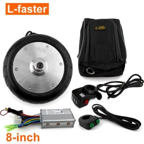 36V 150W ELECTRIC KICKSCOOTER MOTOR KIT TOWN 9 SCOOTER MOTOR SET 200*50 MOTOR WHEEL 8 INCH ELECTRIC HUB MOTOR BRUSHLESS NO GEAR