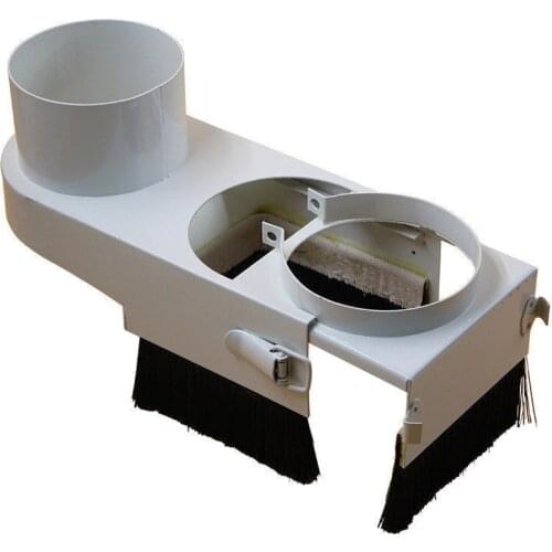 70mm/100mm Vacuum Cleaner Engraving Machine Dust Covers Nylon Brush For CNC Spindle Motor Milling Router Woodworking Tools