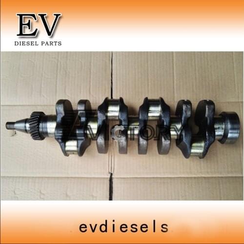 EV Forged steel S4L crankshaft for Mitsubishi engine excavator S4L engine parts