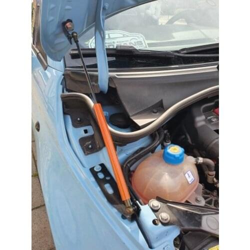 Gas Struts Lift Support for Fiat 500 2007-present Absorber Auto Front Bonnet Hood Modify Shock Damper Carbon Fiber