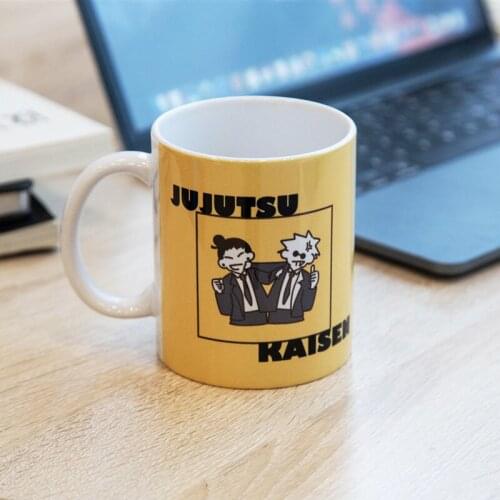 Anime 5t5 Ceramic Mug Cup Cartoon Coffee Cup Geto Suguru Cute Water Bottle Xmas Gifts