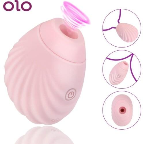 Clitoral Sucking Vibrator Sex Toys for Women Silicone Nipple Stimulation Massager Flexible 7 Modes Vibration Oral Licking