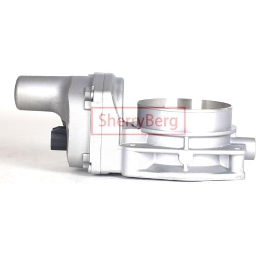 SherryBerg Performance 92MM 4 BOLT THROTTLE BODY for LSX LS LS1 LS2 LS3 LS6 LS7 LSX DRIVE BY WIRE Compatible for CHEVY GM SILVER