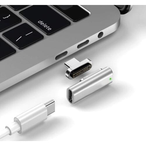 20Pin Magnetic USB C Adapter 4K@60Hz PD 100W Type C Adapter, 10Gbp/s Data Transfer and Video Output