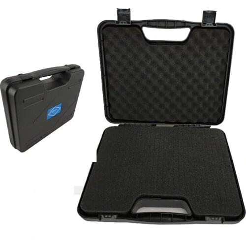 390x324x100mm Safety Instrument Tool Box Plastic Storage Toolbox Portable Tool Box Dry Box Shockproof with Sponge