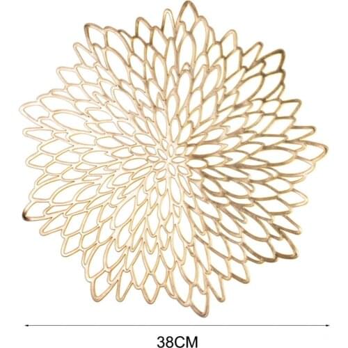 Mug Coaster Placemat for Kitchen Dining Table Simulation Plant PVC Table Mat Decorative Pad Coasters Home