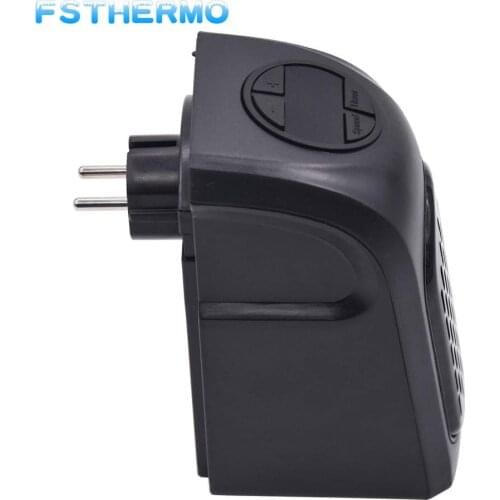 Wholesale 400W Mini household bedroom portable heater (black) PTC electric fan hot air heater