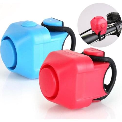 Practical Bike Bell Electronic Horn Police Siren Waterproof Bike Handlebar Safety Warning Alarm Ring Bell Bicycle Accessories